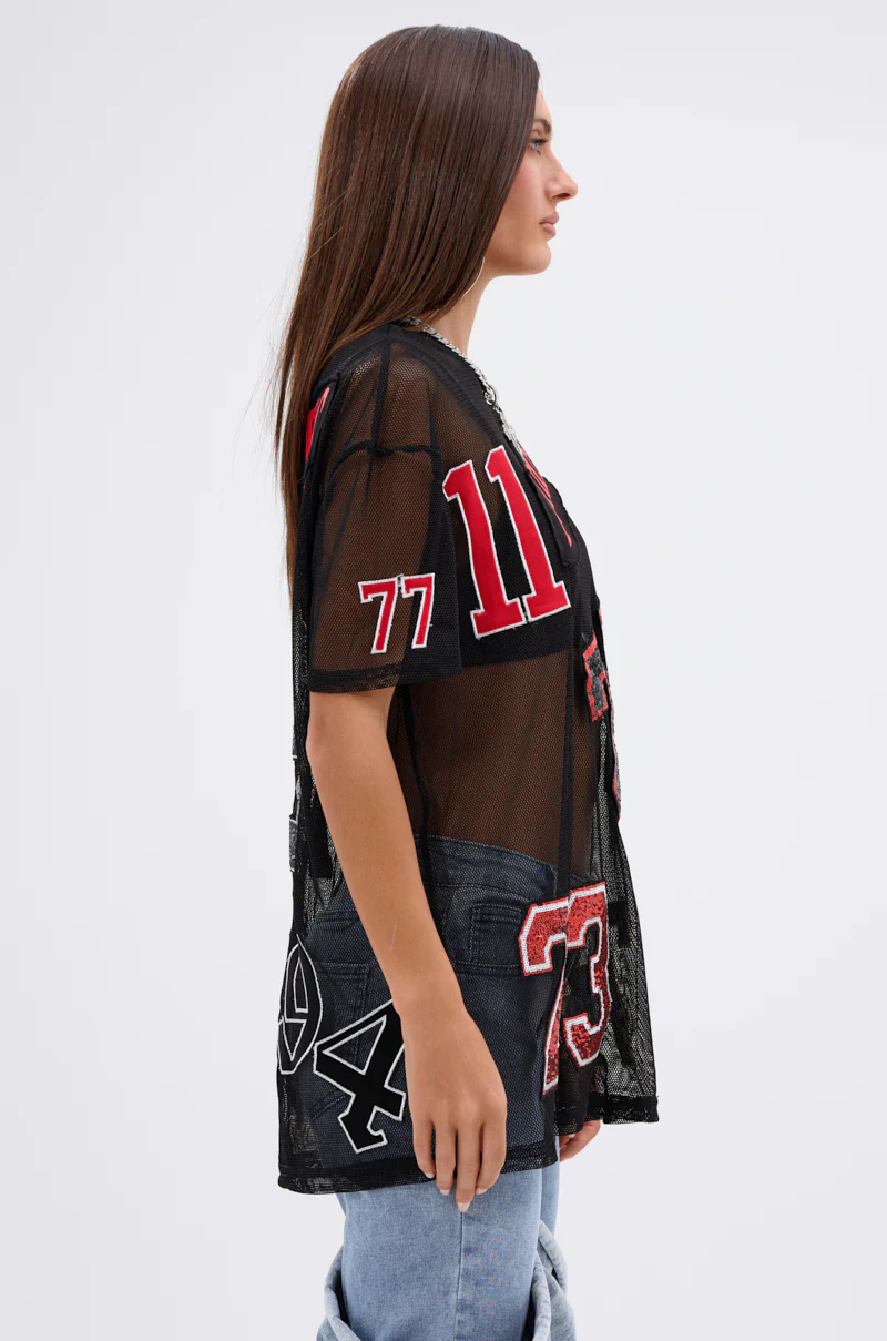 ALL DEM NUMBERS MESH TSHIRT - Image 6