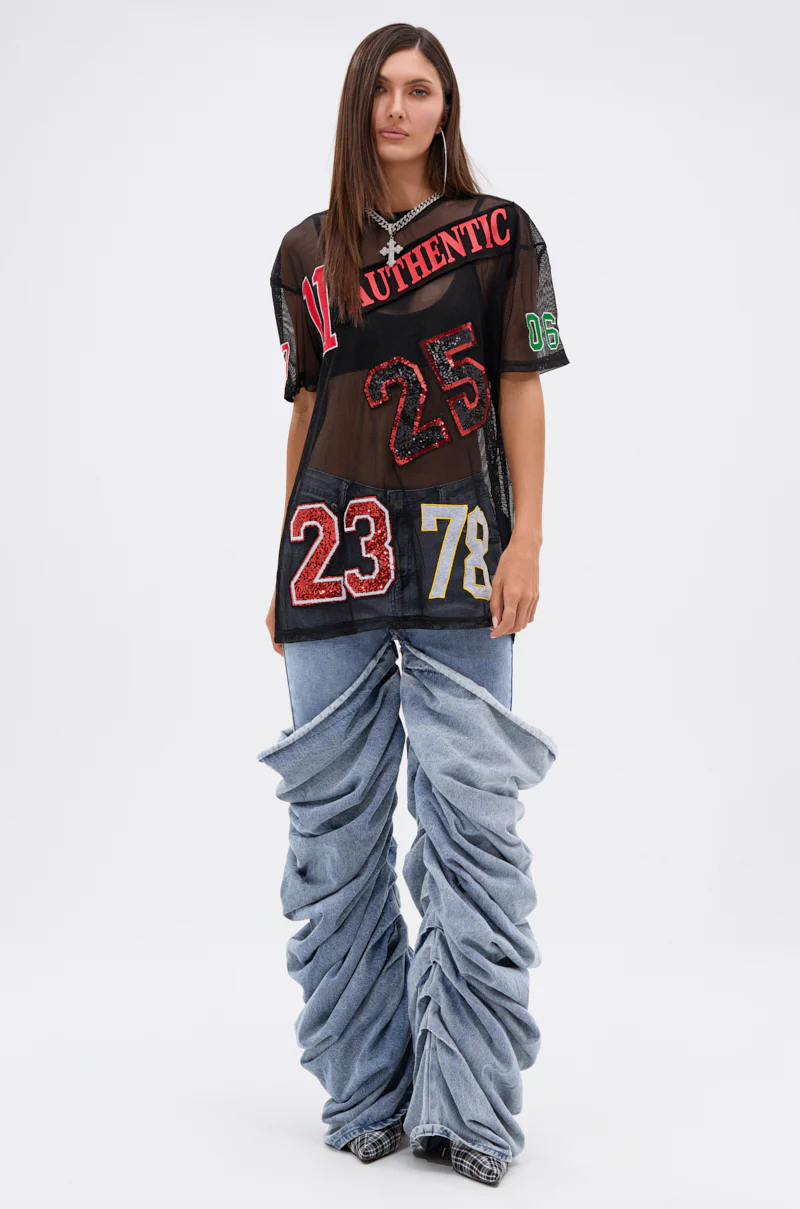 ALL DEM NUMBERS MESH TSHIRT - Image 8