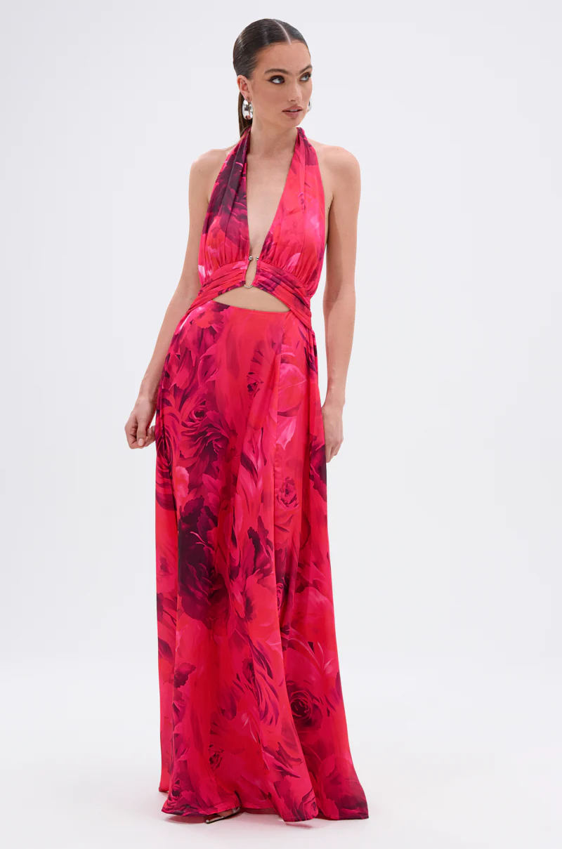 ALL EYES ON ME CUT OUT MAXI DRESS - Image 3