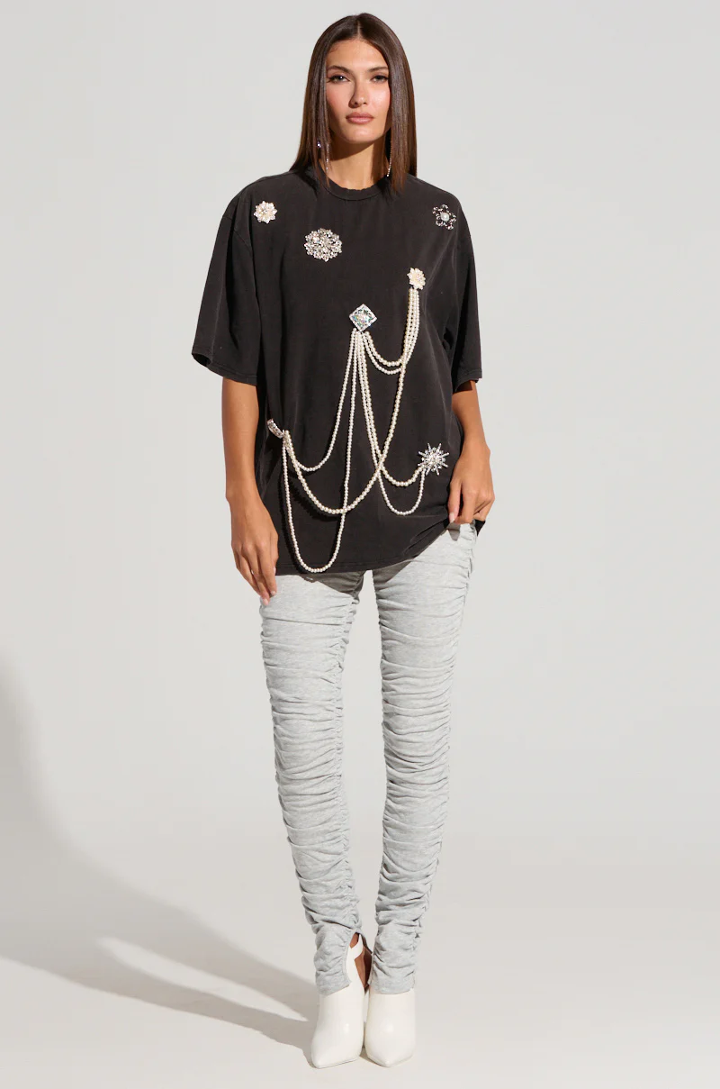 ALL EYES ON ME RUCHED TROUSER - Image 6