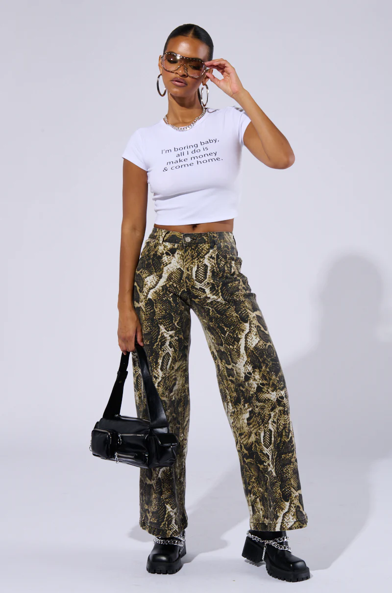 ALL I DO IS MAKE MONEY GRAPHIC BABY TEE - Image 6
