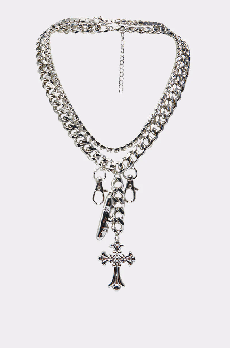 ALL I SEE IS CHROME NECKLACE - Image 2