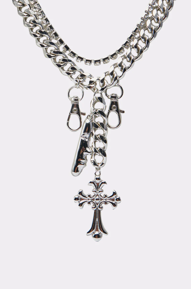 ALL I SEE IS CHROME NECKLACE - Image 4