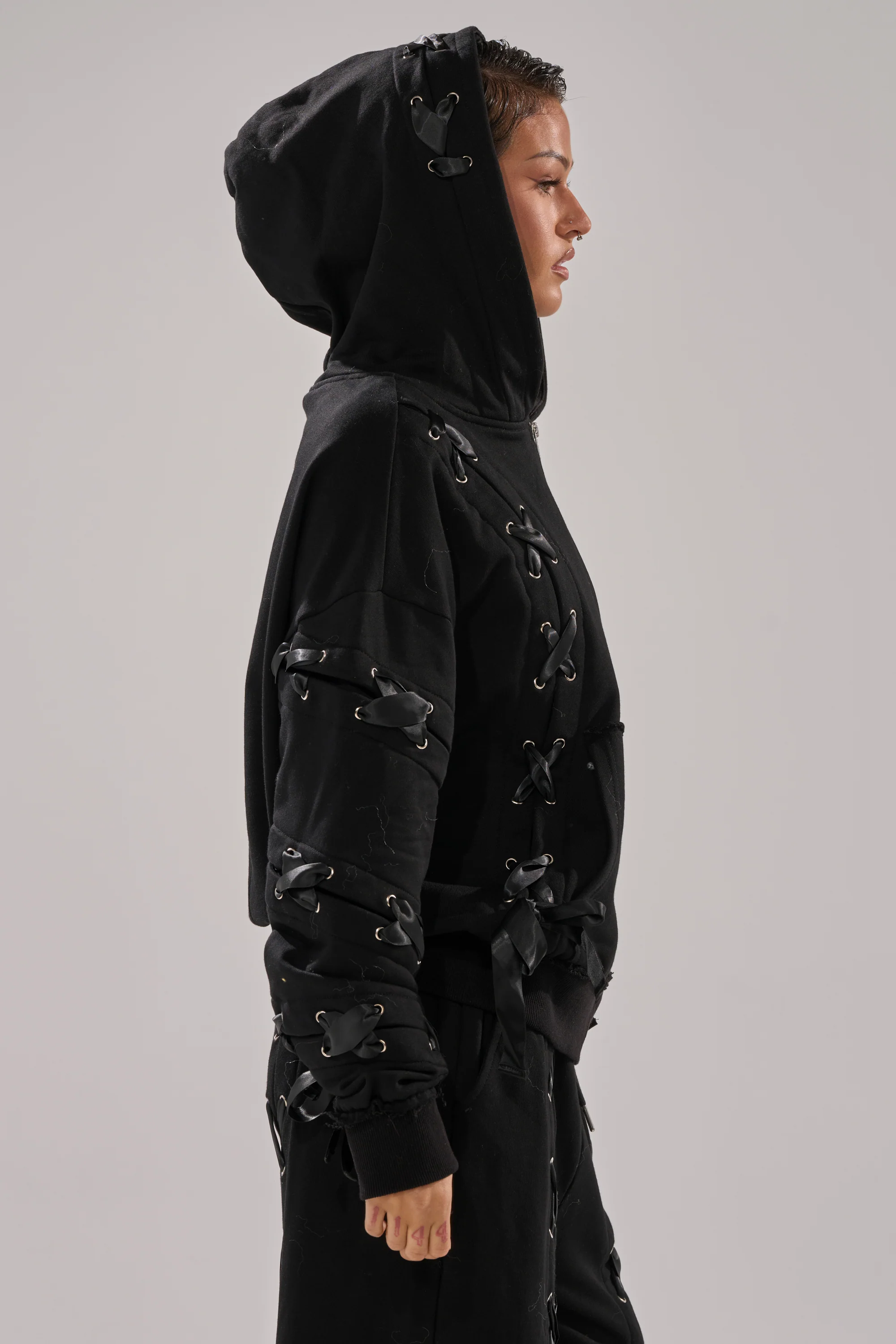 ALL LACED UP HOODIE - Image 6