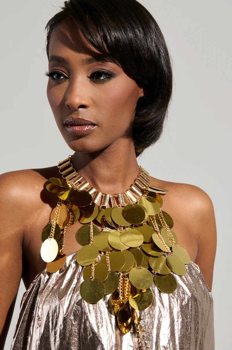 ALL NIGHT LONG SEQUIN NECKLACE - Image 2