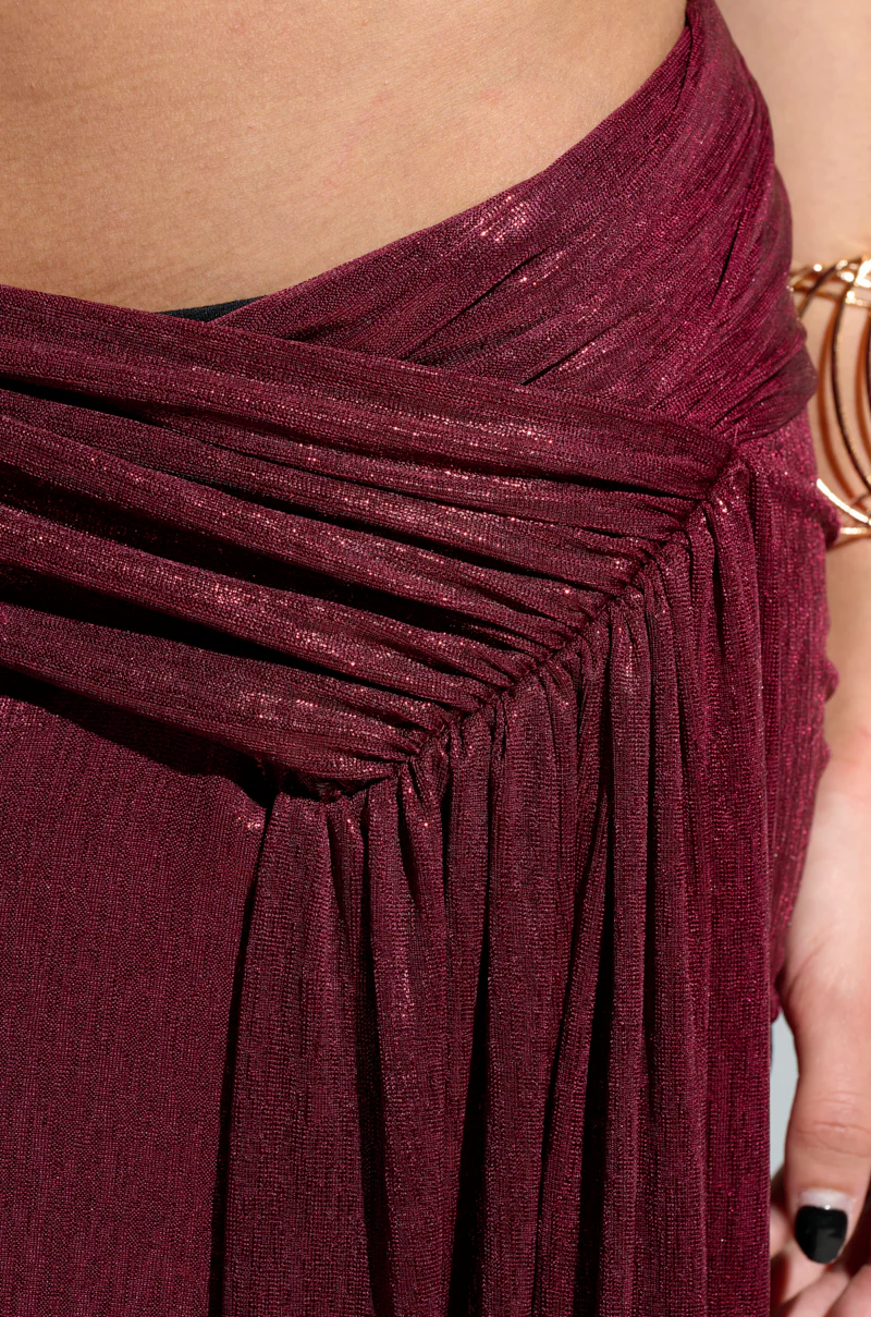 ALL OF THE GLAMOUR SLINKY MAXI SKIRT - Image 8