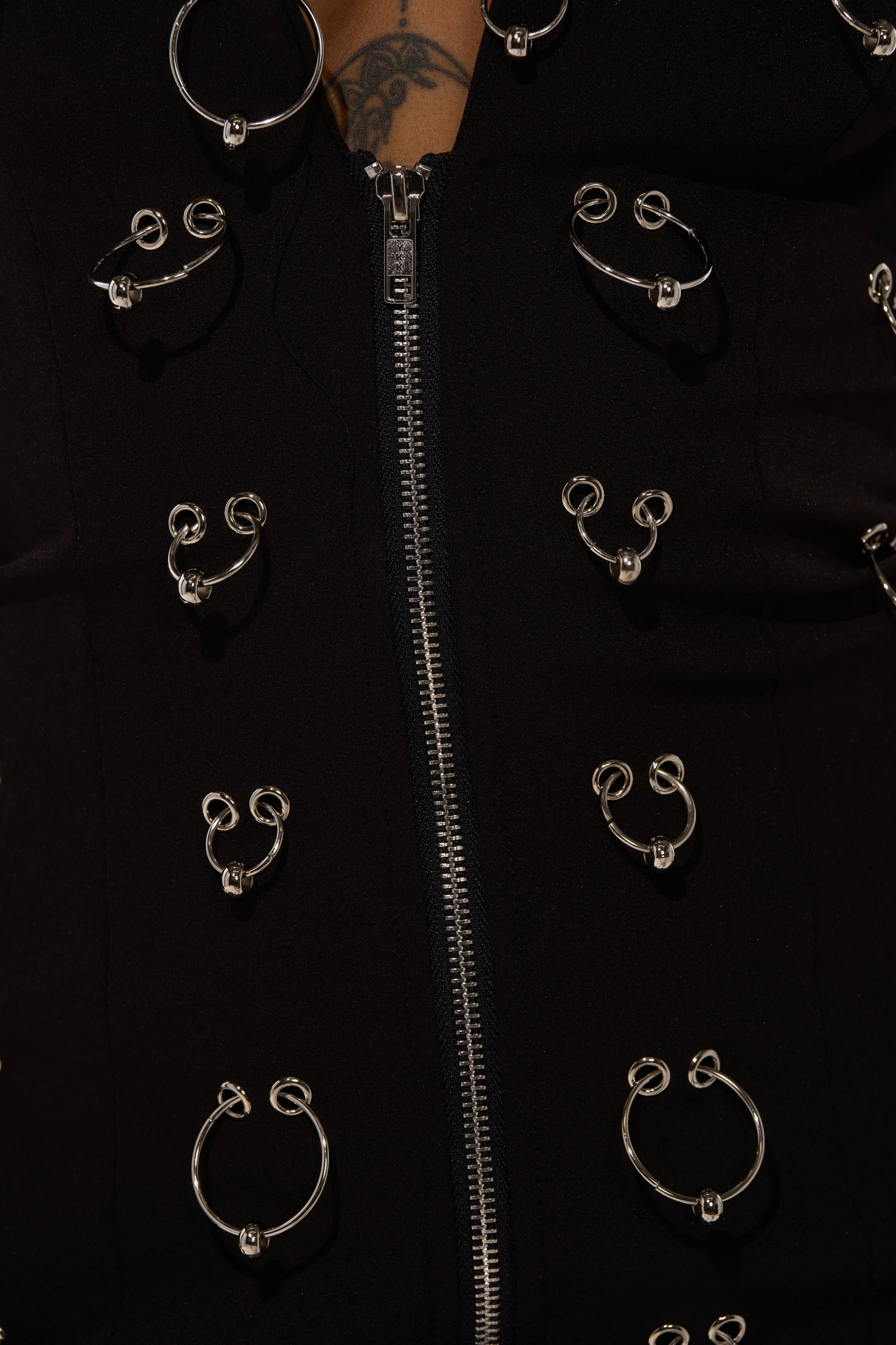 ALL OVER PIERCING BLAZER DRESS - Image 9