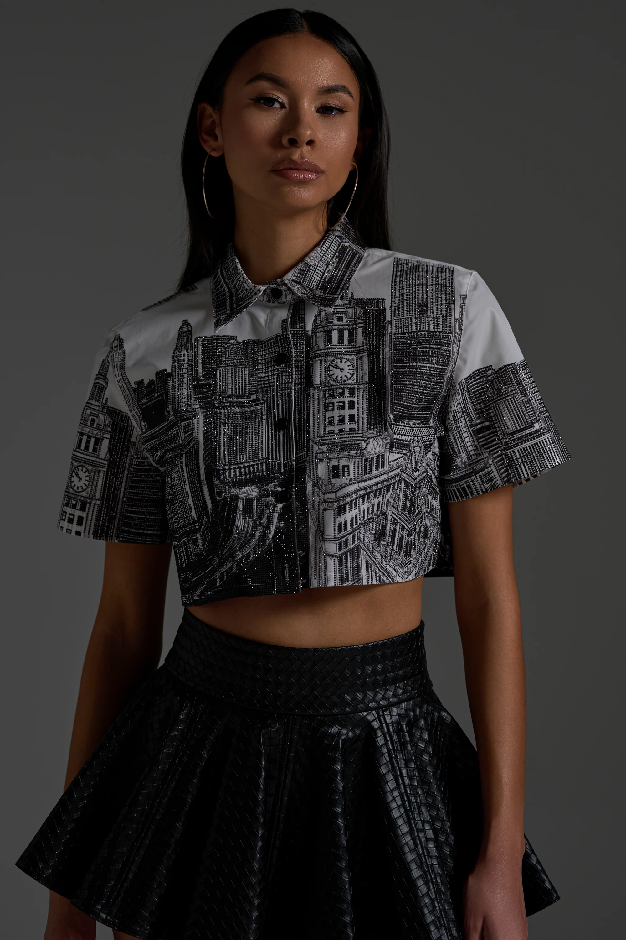ALL OVER THE CITY BUTTON DOWN - Image 10