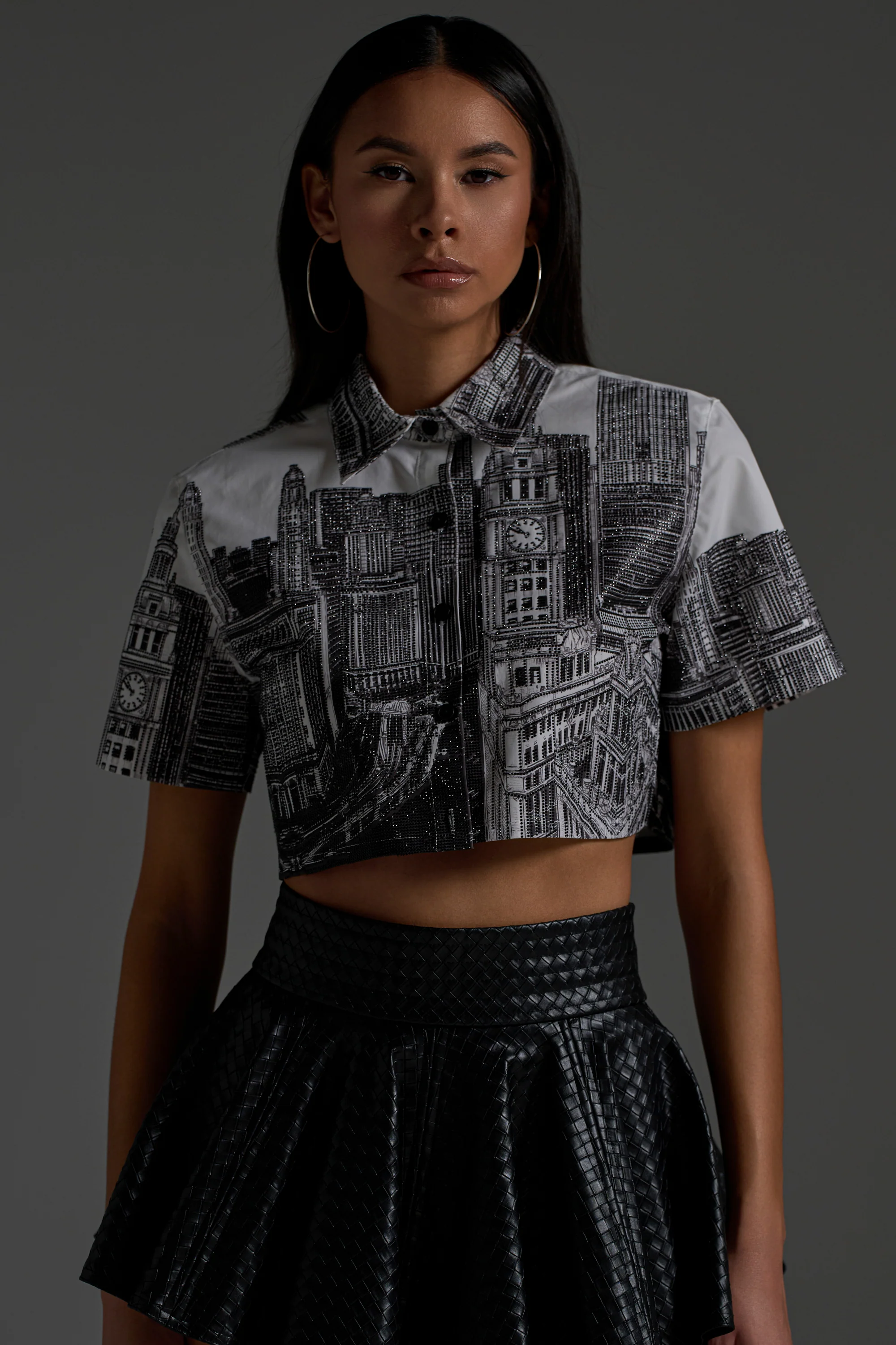 ALL OVER THE CITY BUTTON DOWN - Image 11