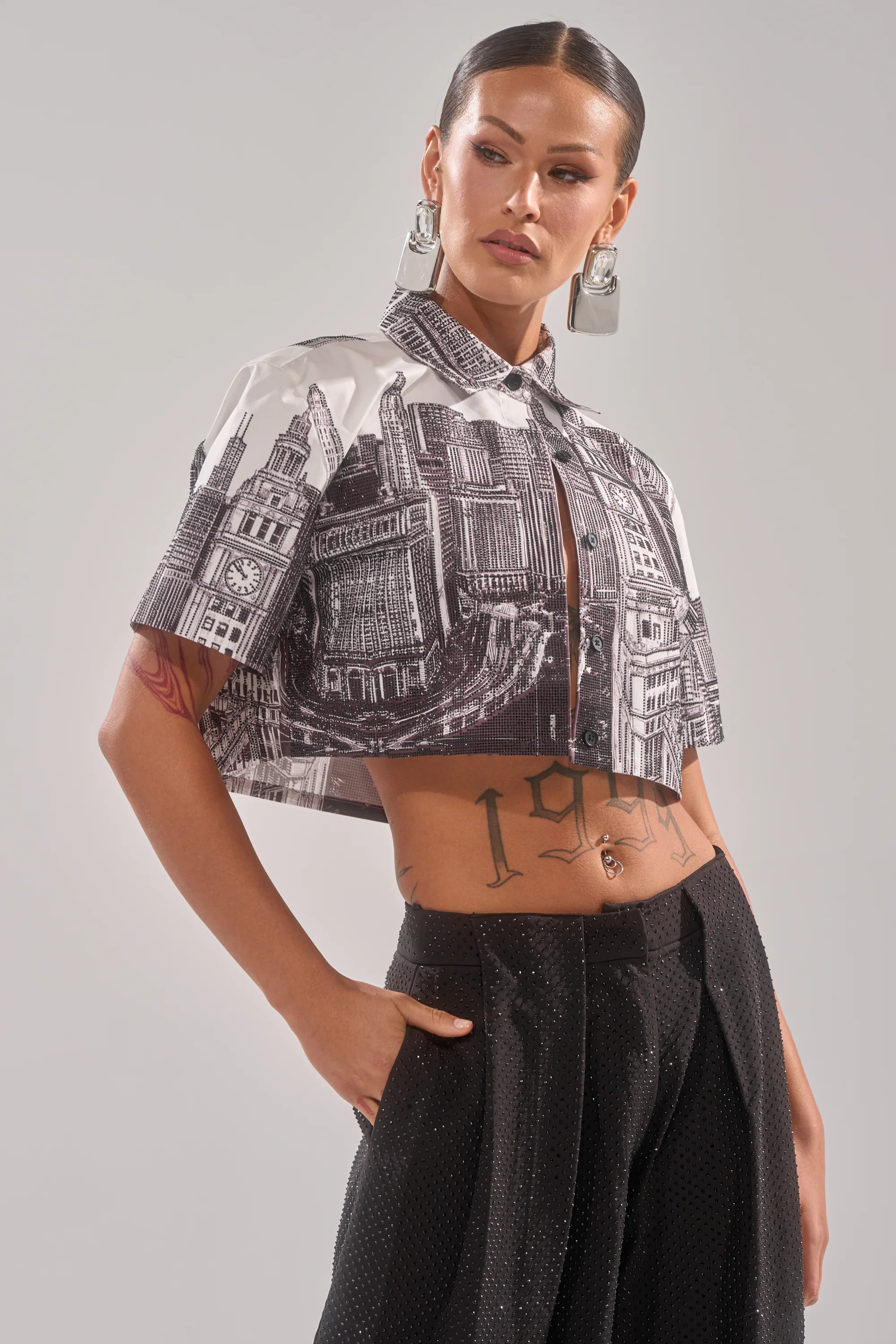 ALL OVER THE CITY BUTTON DOWN - Image 2