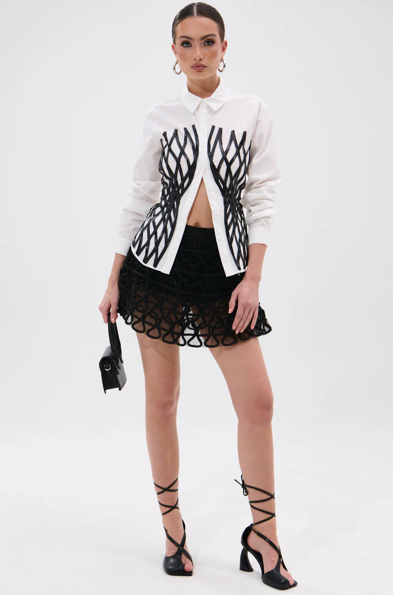 ALL OVER THE PLACE BUTTON DOWN - Image 7