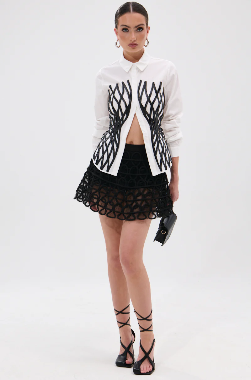 ALL OVER THE PLACE BUTTON DOWN - Image 8
