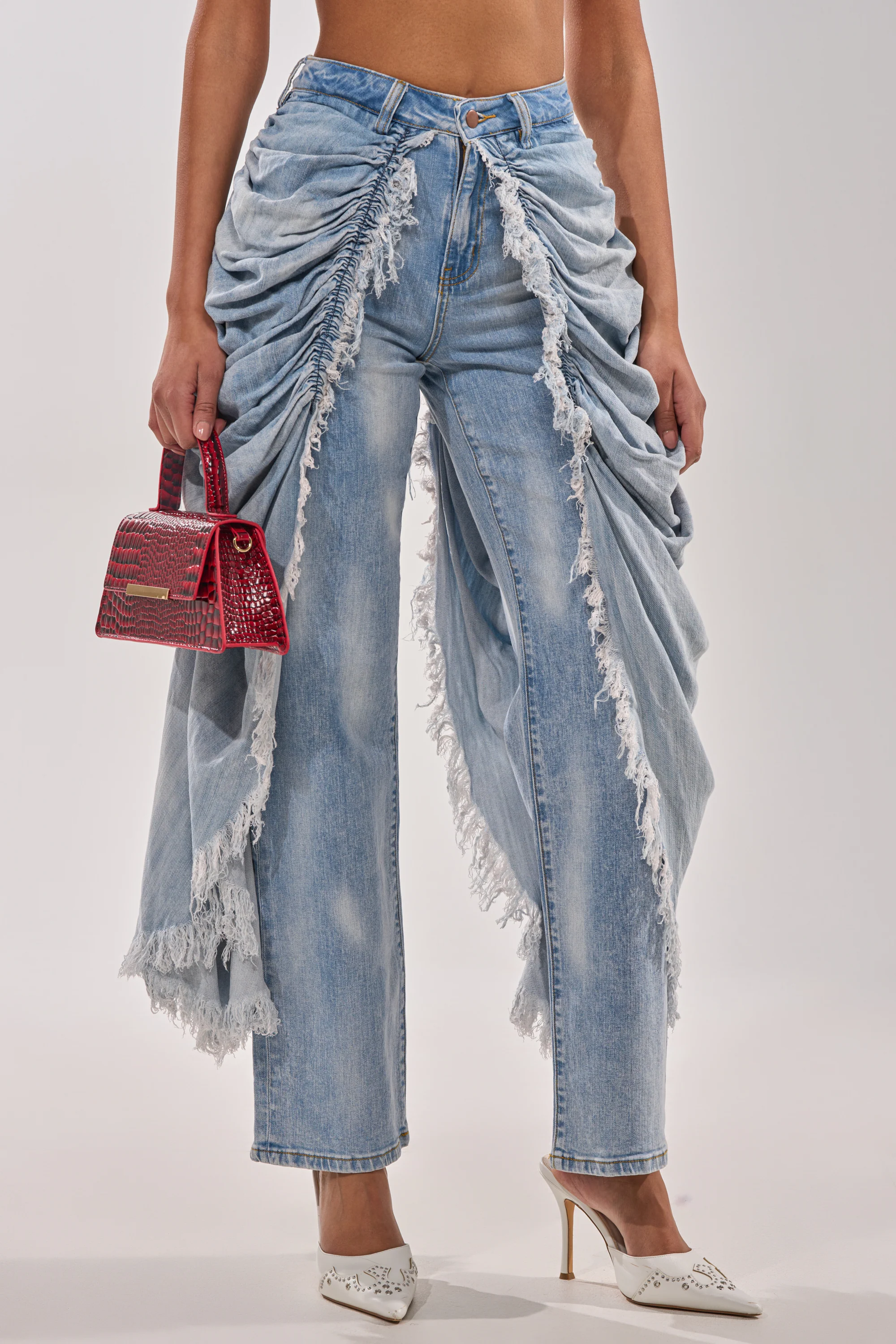 ALL OVER THE PLACE DENIM PANT - Image 2