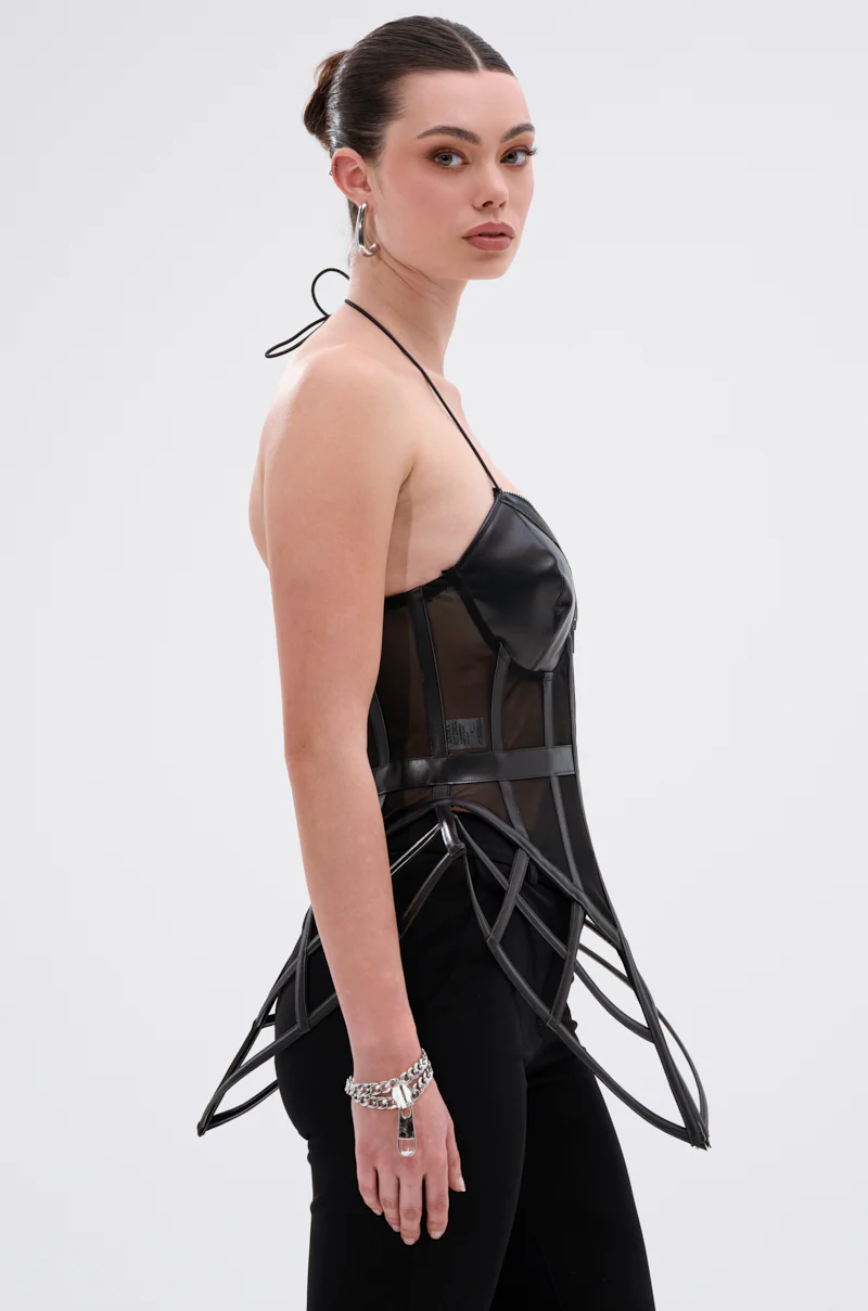 ALL THE DRAMA CUT OUT CORSET - Image 3
