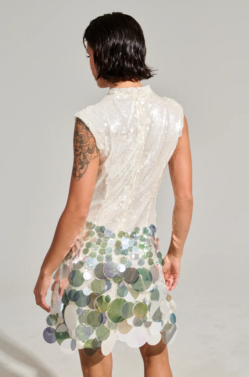 ALL THE RIGHT WAYS SEQUIN MINI DRESS - Image 5