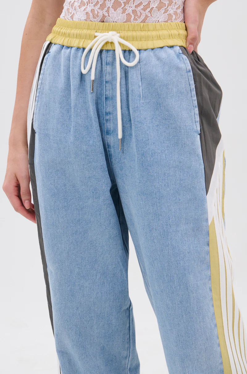 ALONE AGAIN DENIM TRACK PANT - Image 14