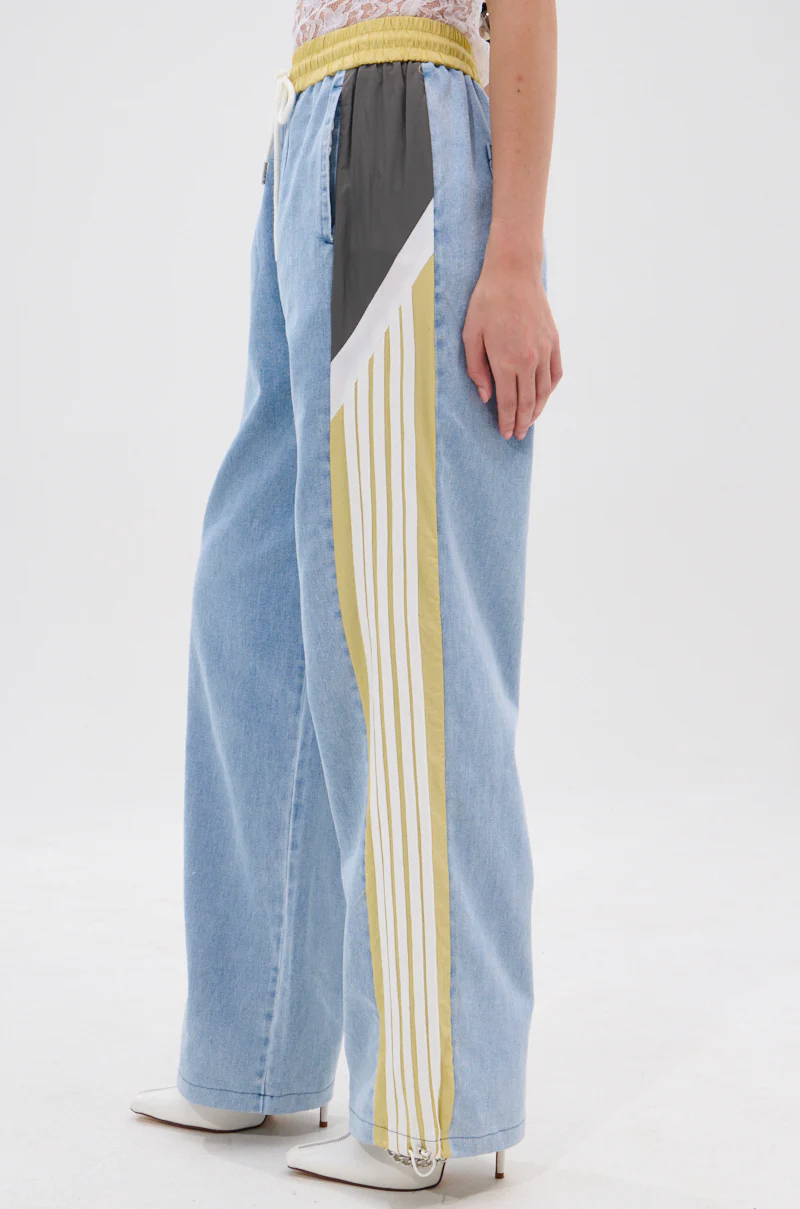 ALONE AGAIN DENIM TRACK PANT - Image 6