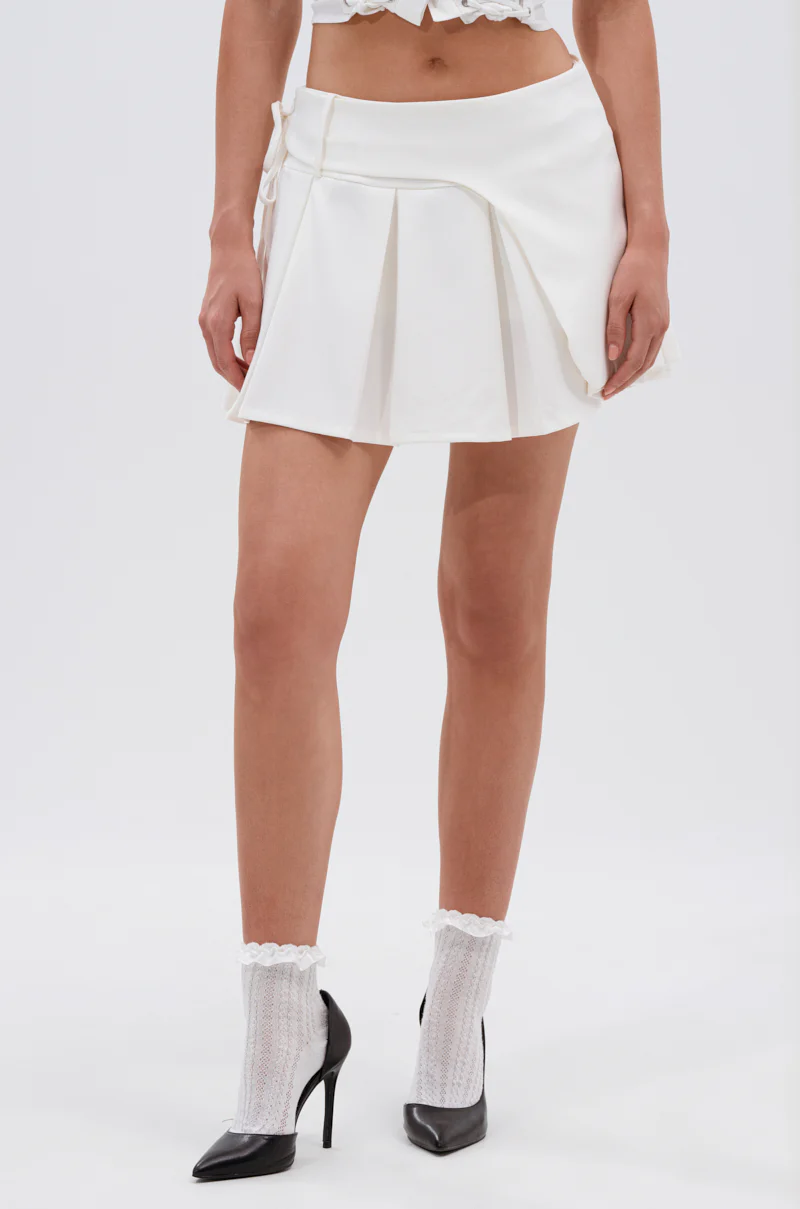 ALWAYS GETS BETTER PLEATED MINI SKIRT - Image 3