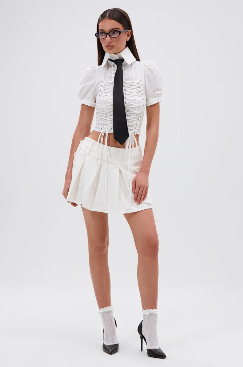 ALWAYS GETS BETTER PLEATED MINI SKIRT - Image 7