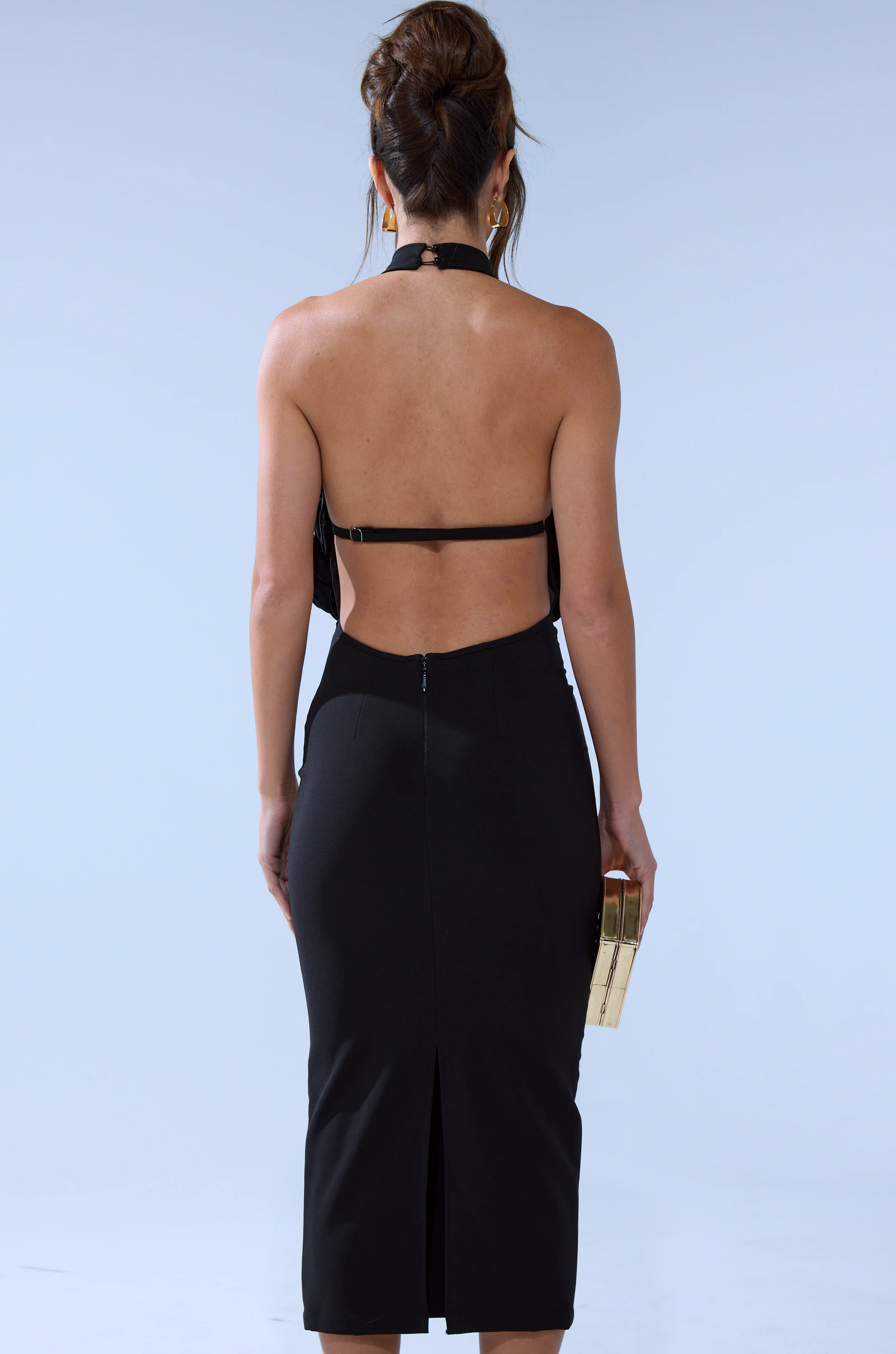 ALWAYS ON THE GUEST LIST MIDI DRESS - Image 7