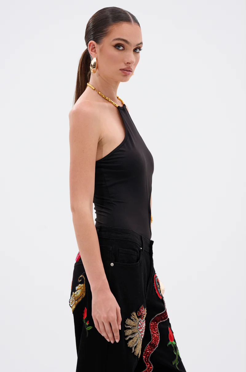 ALWAYS THINKING BODYSUIT WITH CUTOUT - Image 4