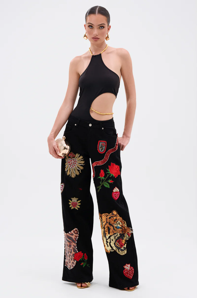 ALWAYS THINKING BODYSUIT WITH CUTOUT - Image 6