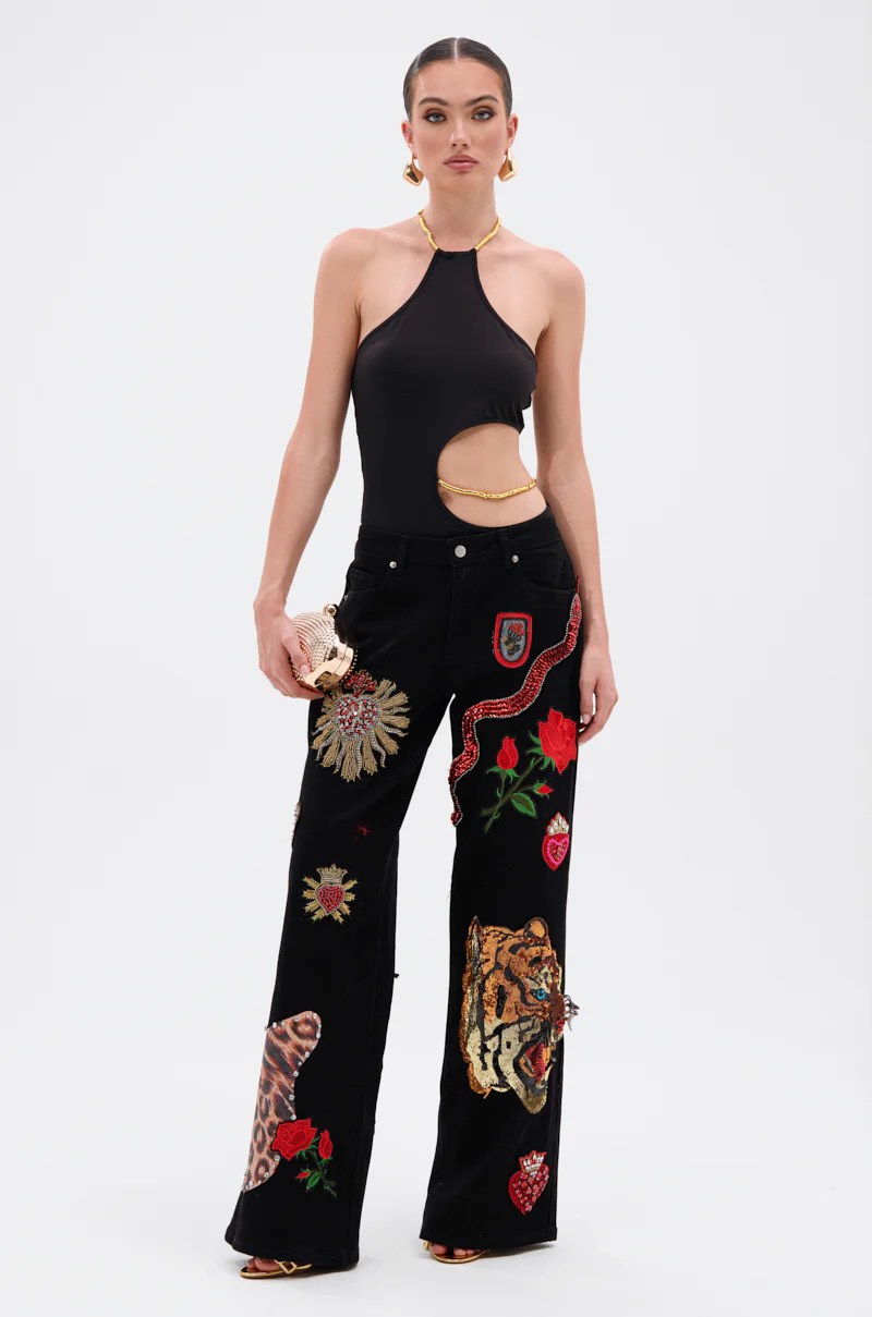 ALWAYS THINKING BODYSUIT WITH CUTOUT - Image 7