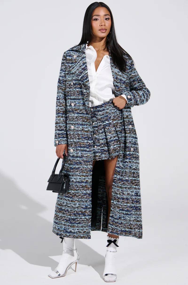 ALZURA TWEED TRENCH - Image 2