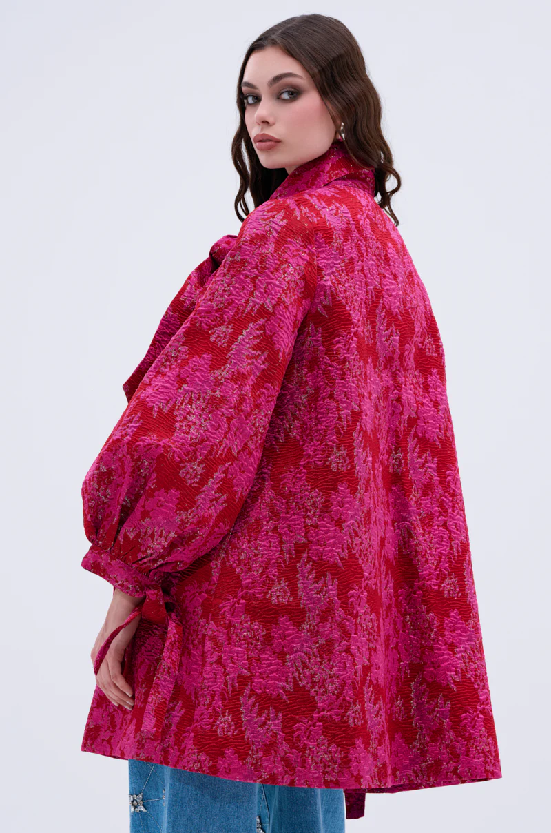 AMALIA TIE NECK TRENCH - Image 5