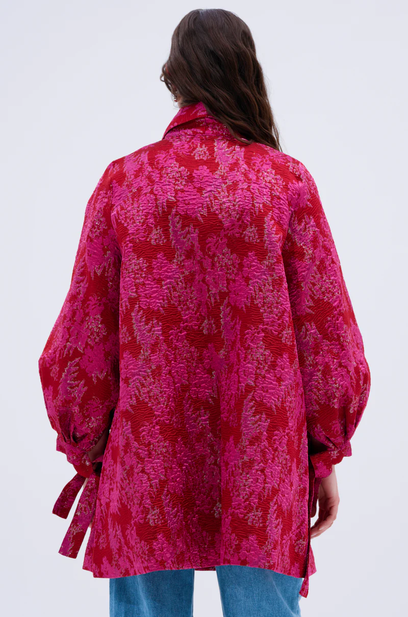 AMALIA TIE NECK TRENCH - Image 6