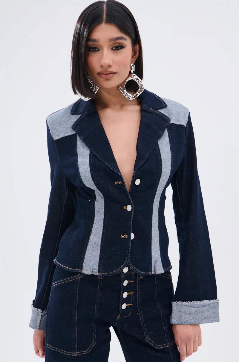 AMARA DENIM BLAZER - Image 2