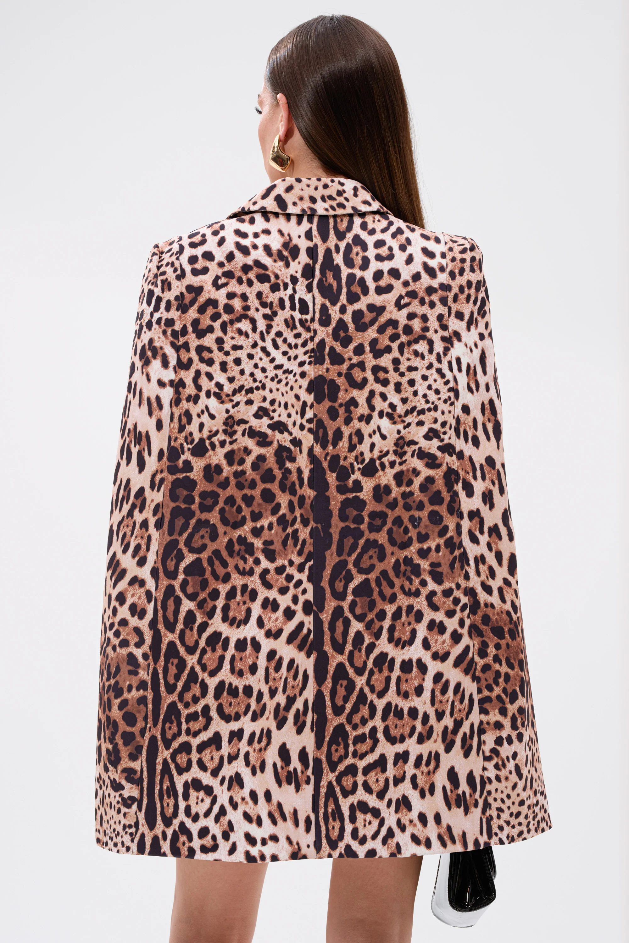AMINAH LEOPARD PRINT BLAZER DRESS - Image 8
