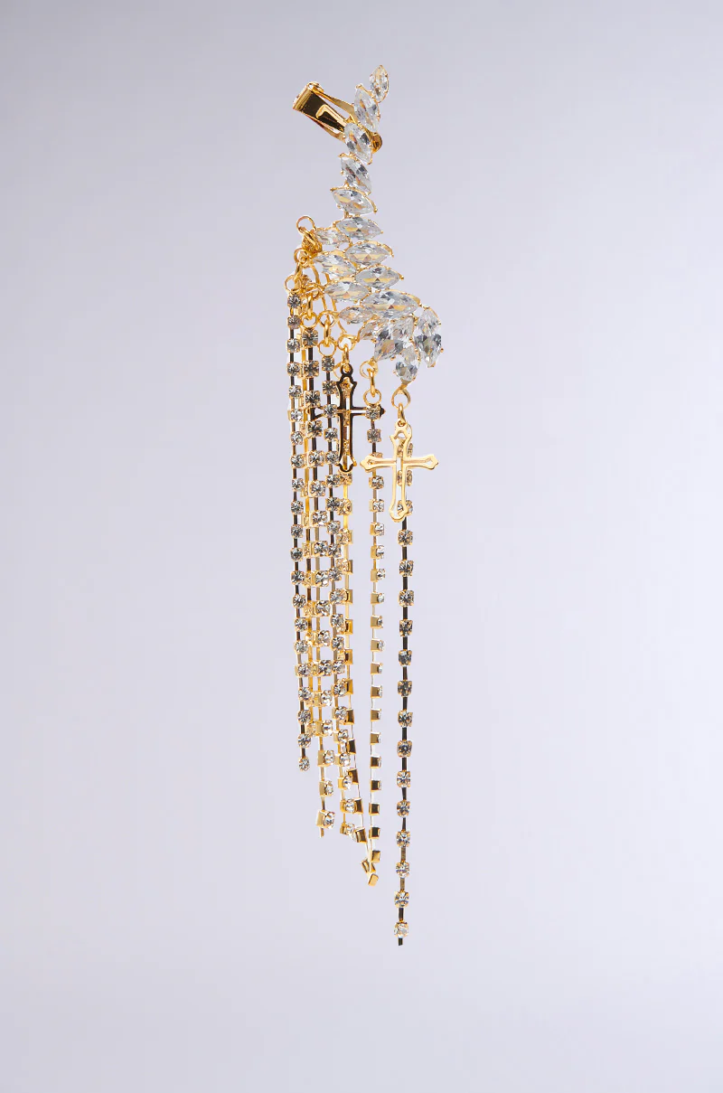 ANGEL VIBES RHINESTONE CUFF - Image 2