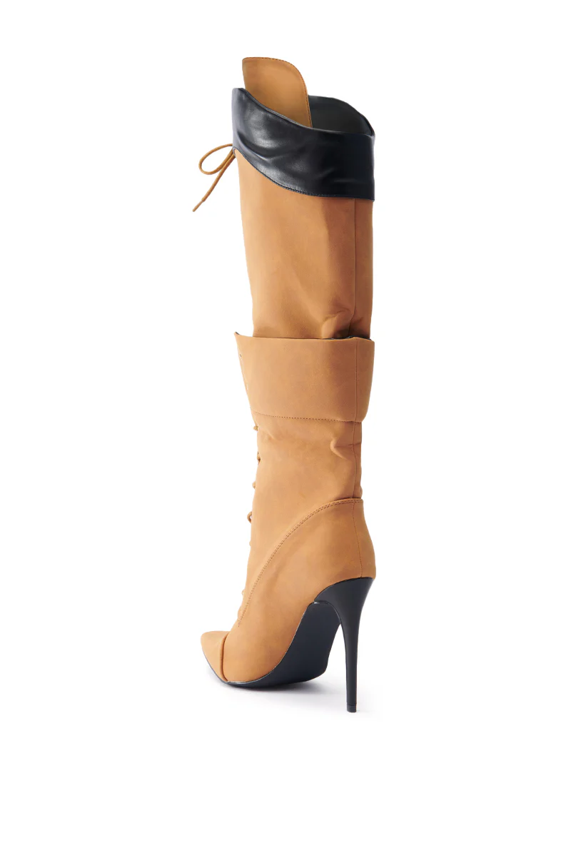 ANNAMARIE BROWN STILETTO BOOT - Image 5