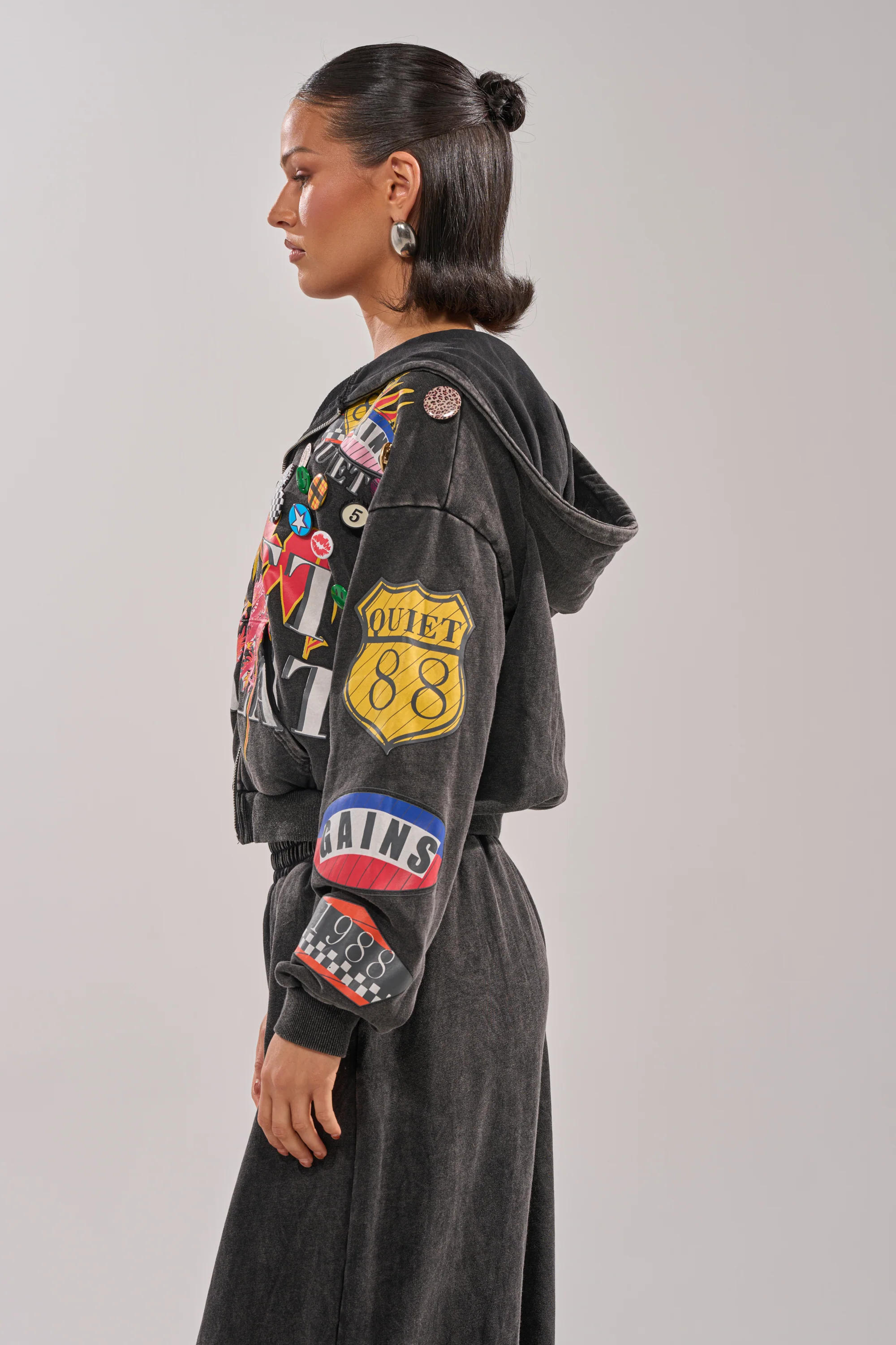 ANOTHER ONE ZIP UP SWEATSHIRT - Image 2