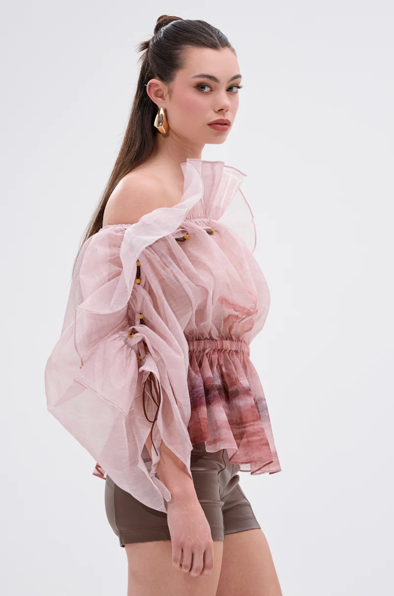 ANYWHERE BUT HERE BLOUSE - Image 3