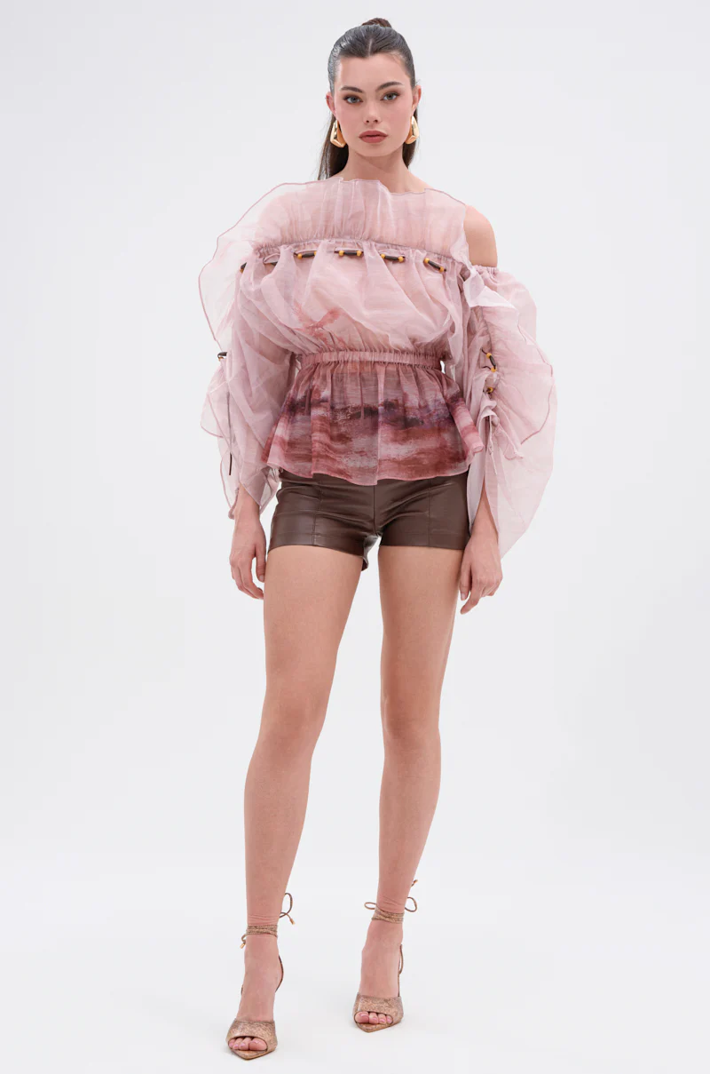 ANYWHERE BUT HERE BLOUSE - Image 5