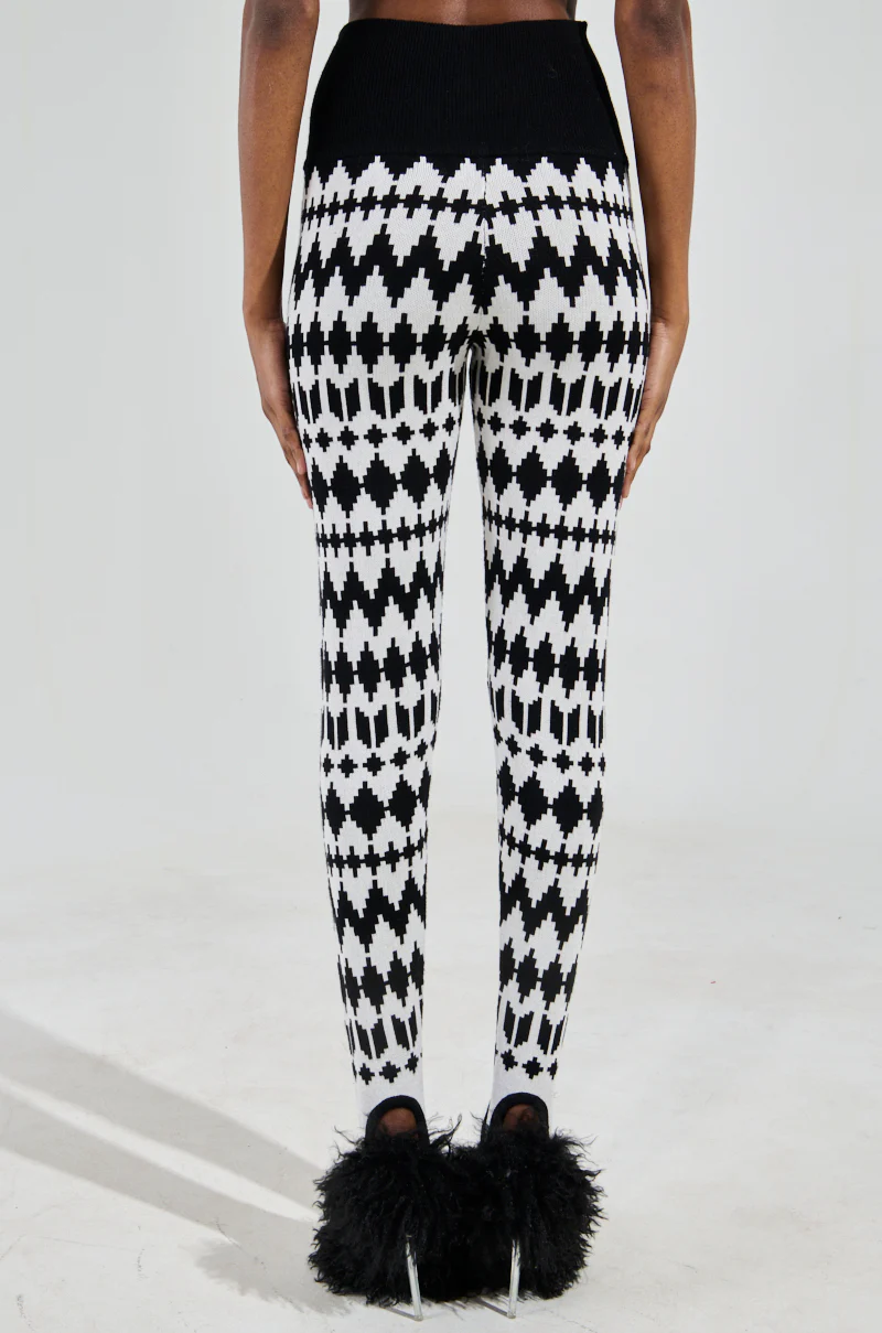 APRES SKI BADDIE KNIT ZIP UP PANT - Image 4