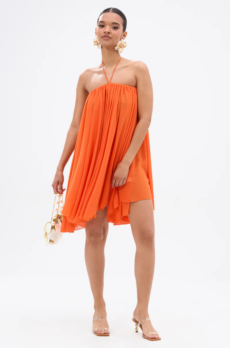 ARIANA CHIFFON SHIFT MINI DRESS - Image 7