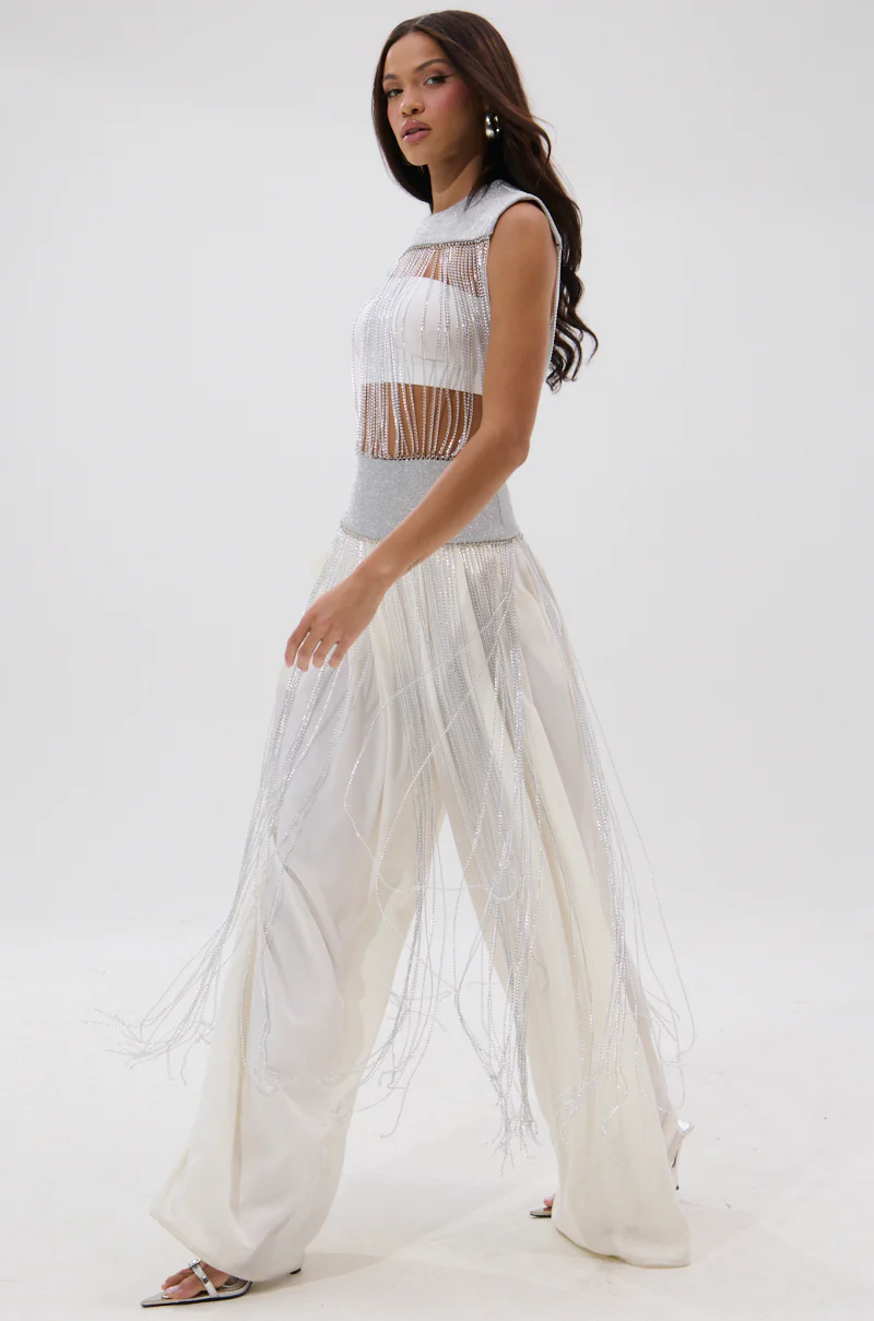 ARK SLEEVELESS CHAIN TOP - Image 2