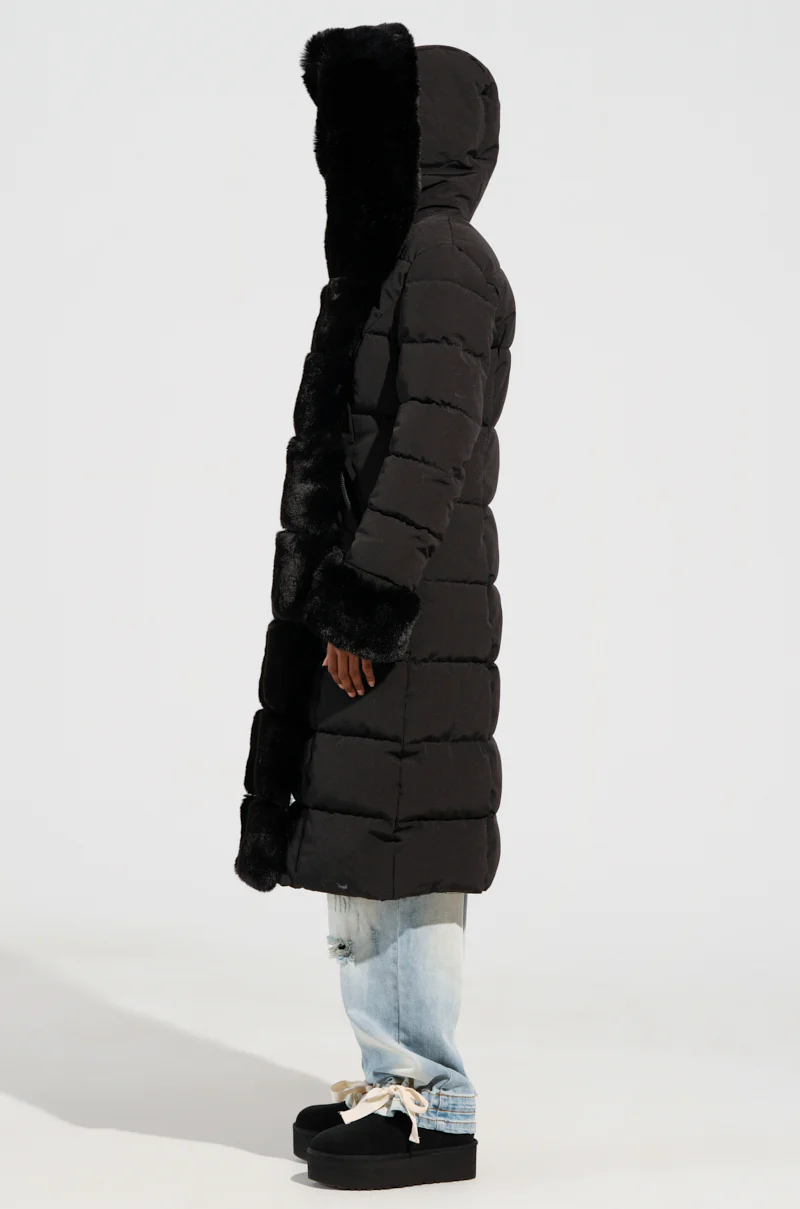 ARLETTE FUR TRIM PUFFER - Image 5