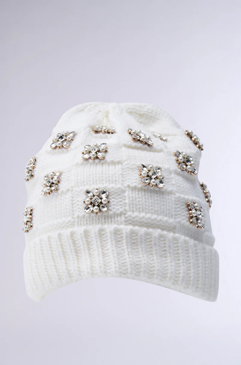 ASAP VIBES EMBELLISHED BEANIE - Image 3