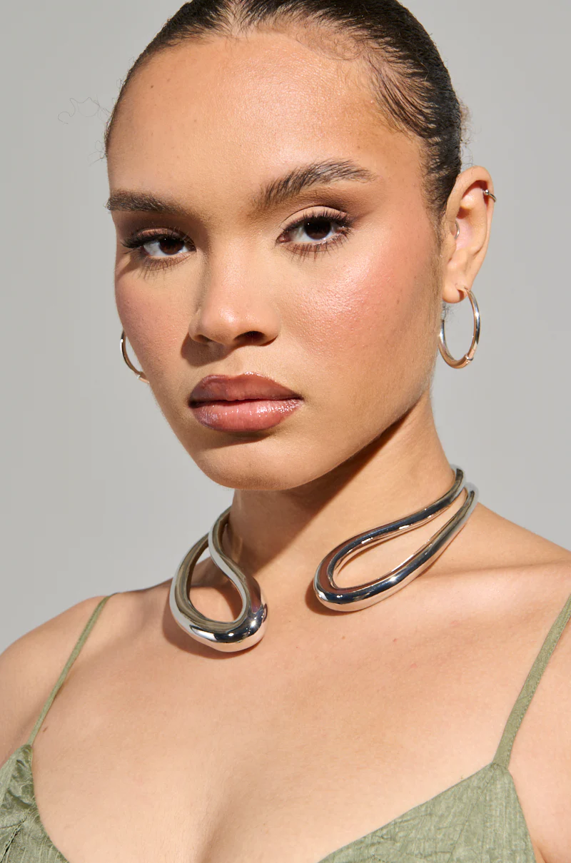 ASH ABSTRACT NECKLACE - Image 3
