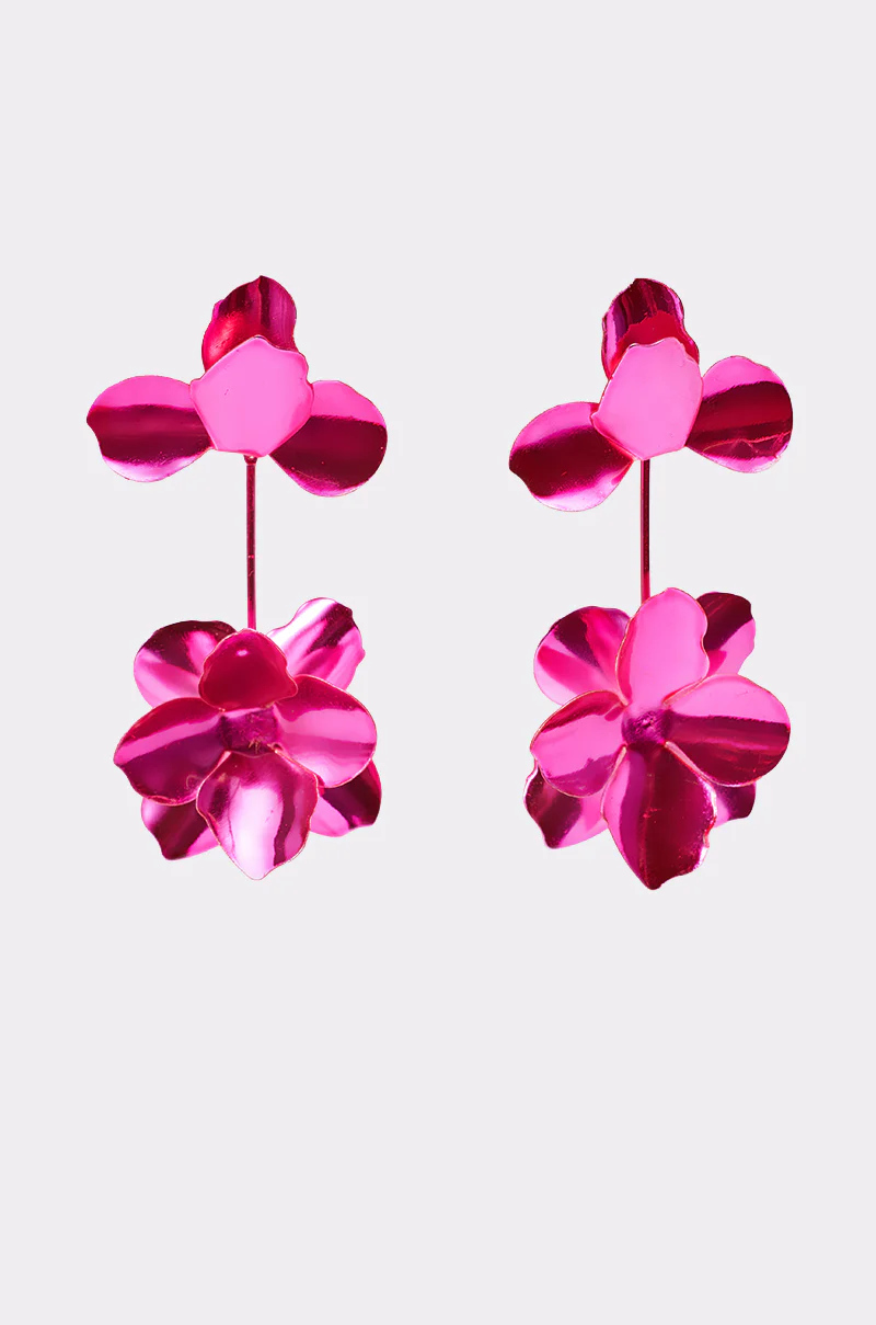 ASH FLOWER EARRING