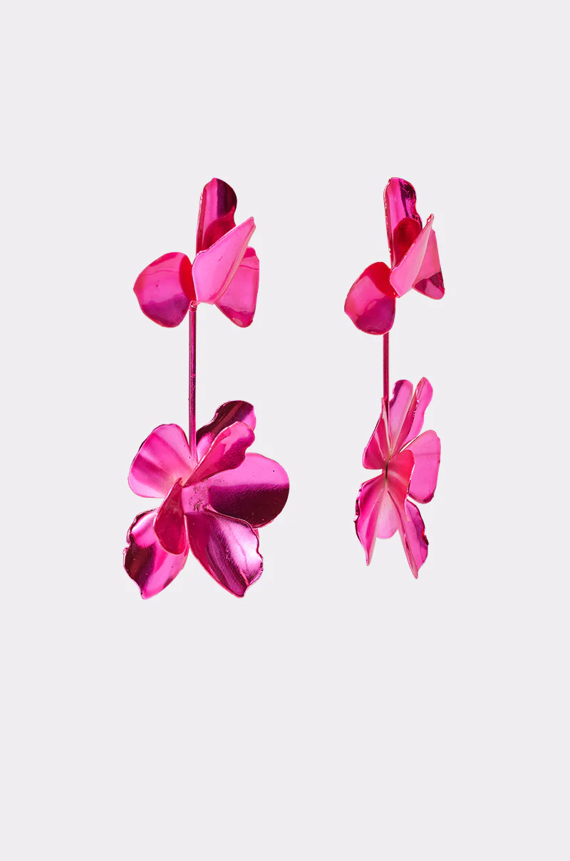 ASH FLOWER EARRING - Image 3
