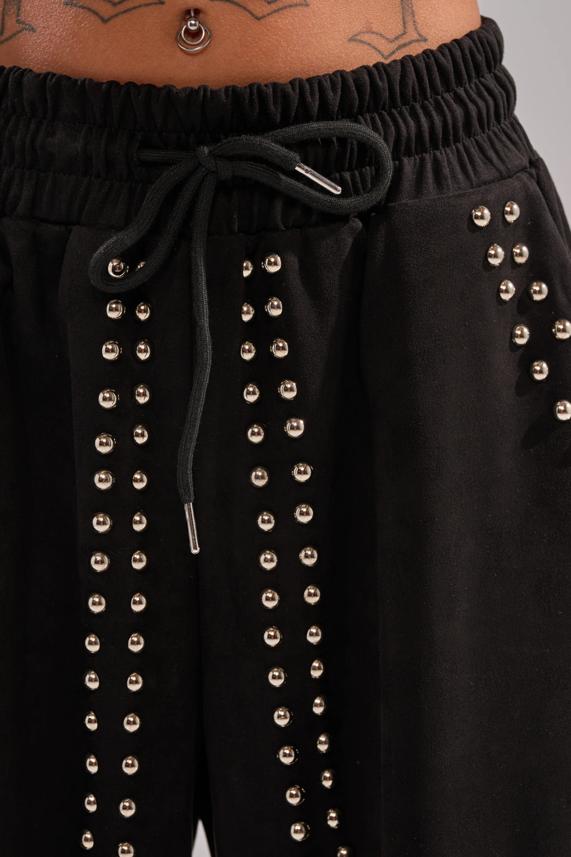 ASHLEY STUDDED WIDE LEG JOGGER - Image 10