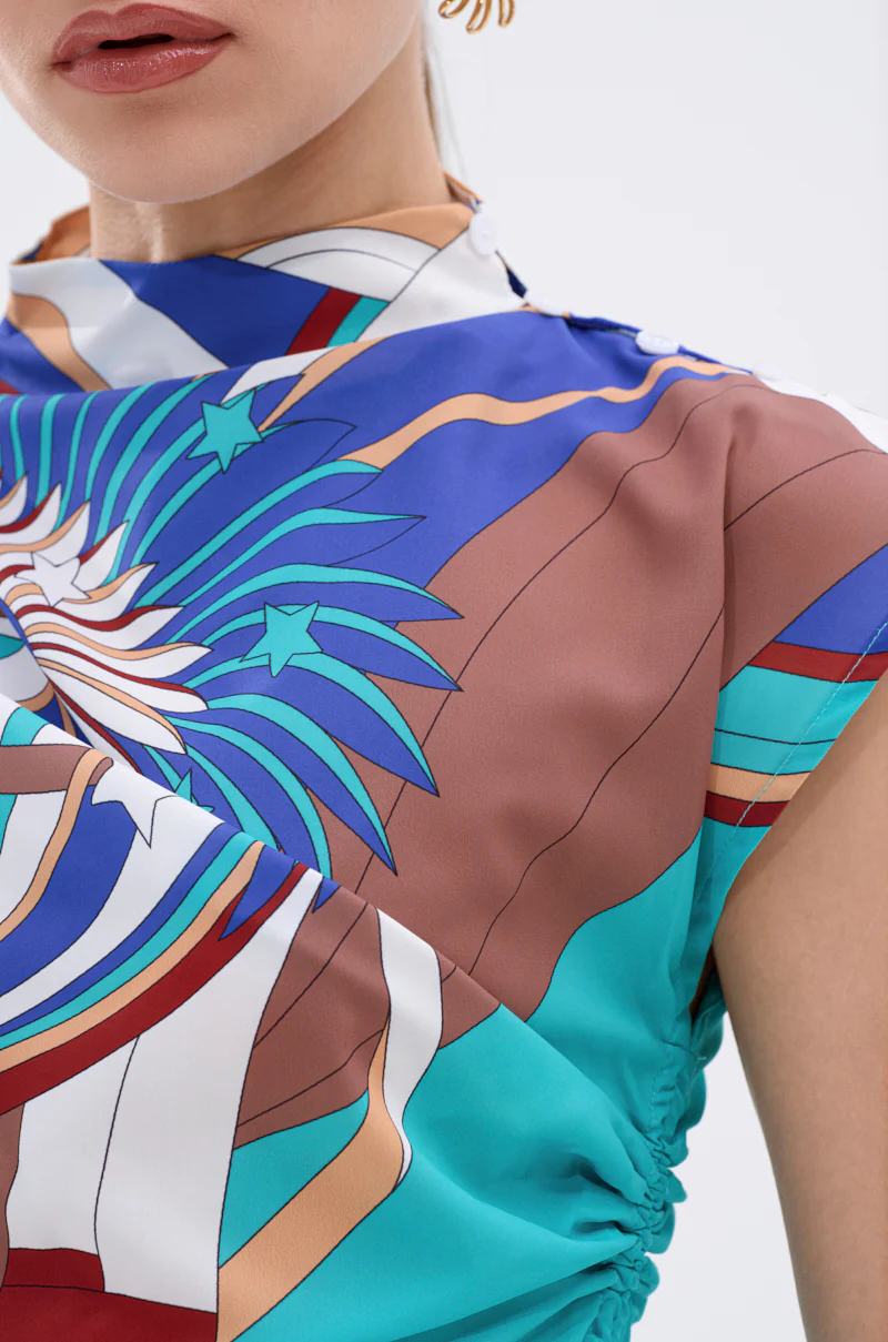 ASHTIN PRINTED BLOUSE - Image 11