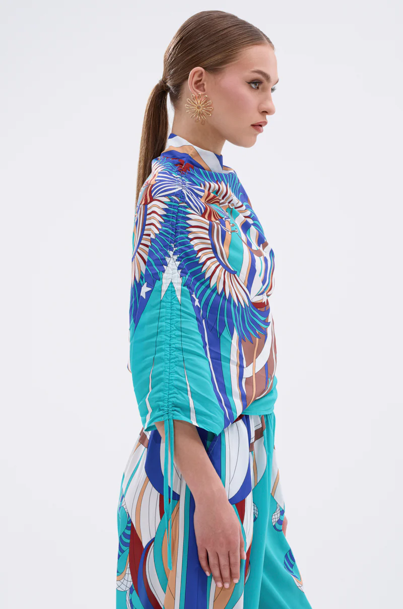 ASHTIN PRINTED BLOUSE - Image 6