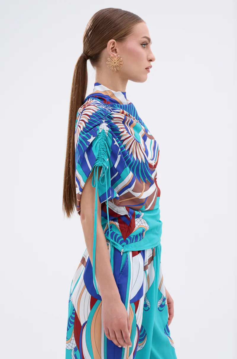 ASHTIN PRINTED BLOUSE - Image 7