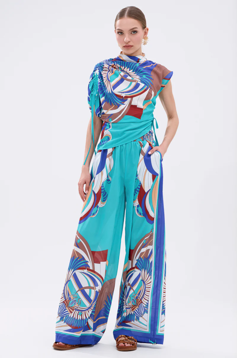 ASHTIN PRINTED BLOUSE - Image 9
